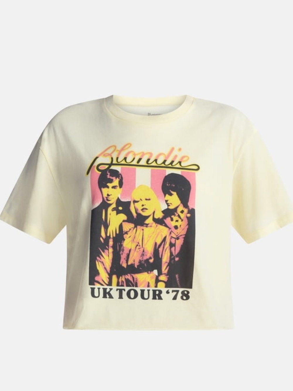 No Boundaries Blondie UK Tour Women's Graphic Boyfriend Tee